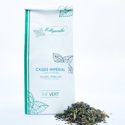 Kaiserlicher grüner Cassis-Tee