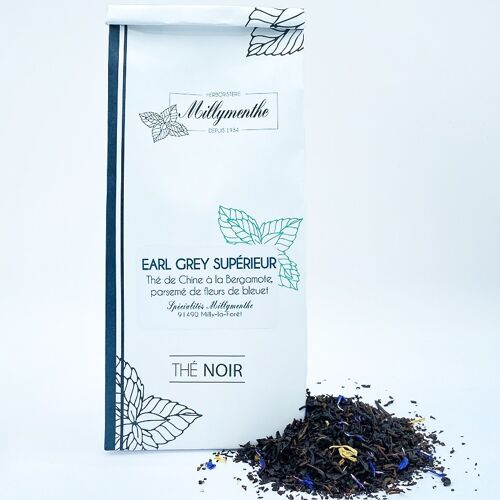 Thé noir Earl grey supérieur