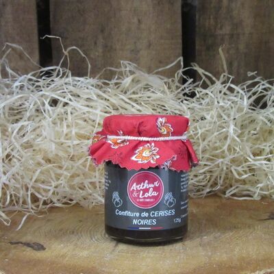 Confiture de CERISES NOIRES - 125g