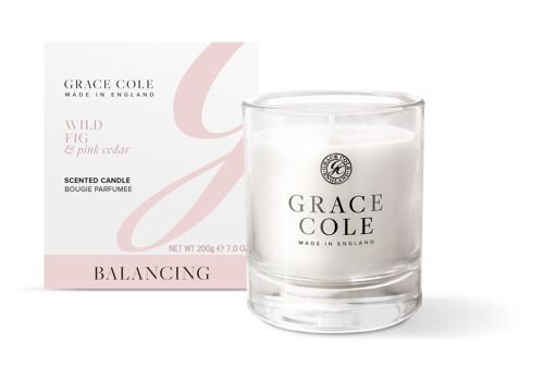 Grace Cole Wild Fig & Cedar 200g Candle