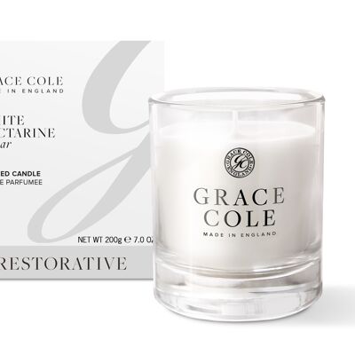 Grace Cole White Nectarine & Pear 200g Candle