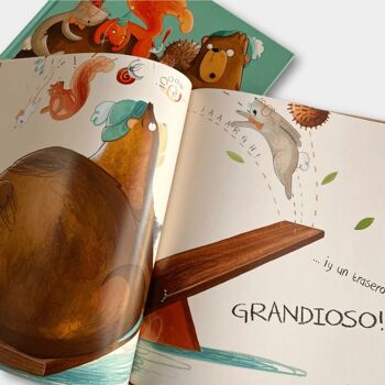 L'ours et son énorme cul : livres humoristiques pour enfants en espagnol sur la diversité et l'inclusion 2
