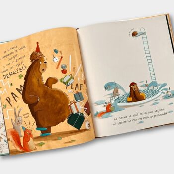 L'ours et son énorme cul : livres humoristiques pour enfants en espagnol sur la diversité et l'inclusion 4