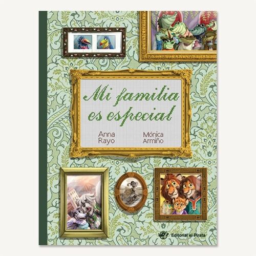 Mi familia es especial: Libros infantiles en español sobre la diversidad familiar / familias homoparentales, divorciadas, monoparentales, adoptivas / libro juego de buscar y encontrar / letra mayúscula