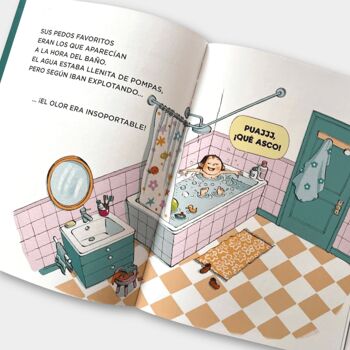 Est-ce que ça a été un pet ? : Livres pour enfants en espagnol avec humour sur la diversité et l'inclusion / contre le harcèlement scolaire, contre le harcèlement à l'école / chercher et trouver un livre-jeu / lettre majuscule 4