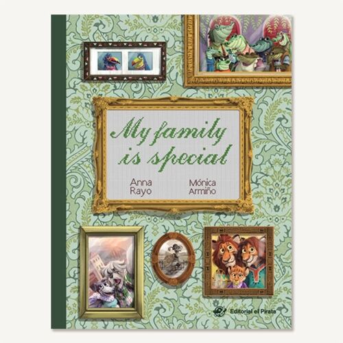 My Family is Special: Libros infantiles en inglés sobre la diversidad familiar / familias homoparentales, divorciadas, monoparentales, adoptivas / libro juego de buscar y encontrar / letra mayúscula