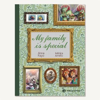My Family is Special : Livres pour enfants en anglais sur la diversité familiale / familles homosexuelles, divorcées, monoparentales, adoptives / livre-jeu cherche et trouve / lettre majuscule 1