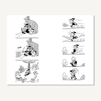 Bandes dessinées - Ot the Wizard 1 : Livres pour enfants en anglais, bandes dessinées, picanyol / avec un bricolage et un tour de magie / BD muettes pour enfants / pour les enfants de 5 à 8 ans 3