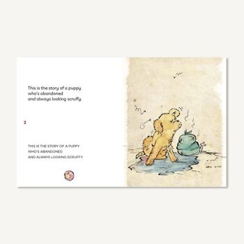Brave : Livres en anglais pour apprendre à lire / Histoires avec des valeurs, adoption d'animaux / En majuscules (bâton) et en caractères d'imprimerie 2