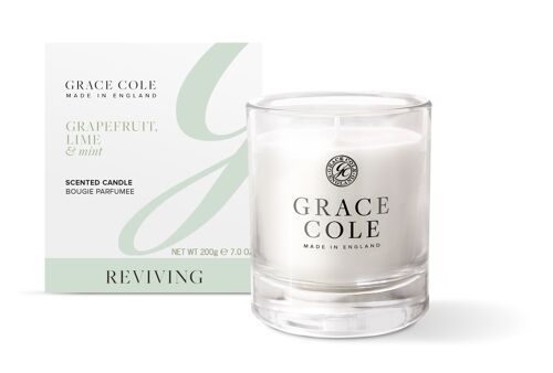 Grace Cole Grapefruit Lime & Mint Candle 200g