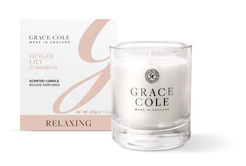 Grace Cole Ginger Lily & Madarin Candle 200g