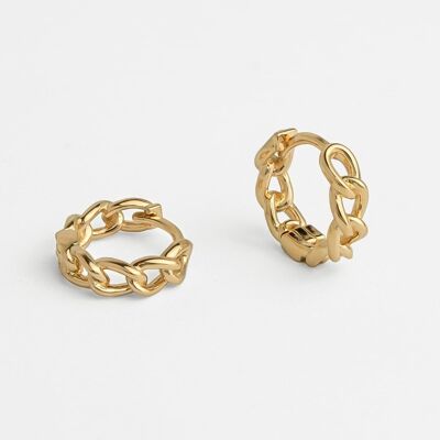 Talia earrings - gold plated