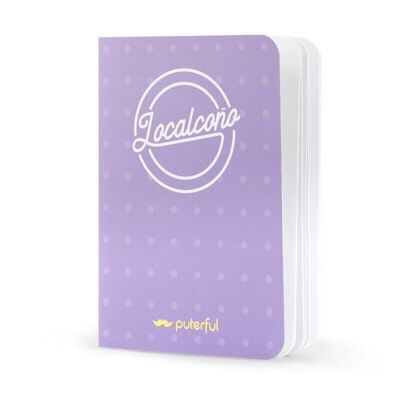Stitched notebook 14x10 cm - Localcoño