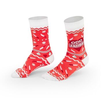 Je déteste Noël Chaussettes 2