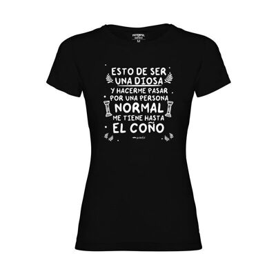 Minimales T-Shirt - Göttin