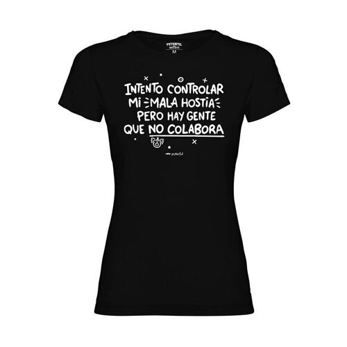 Camiseta Minimal - Mala hostia [#1030216 var] (CHICA)(M)