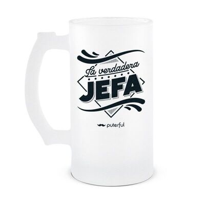 Beer Jug 500ml - The real boss