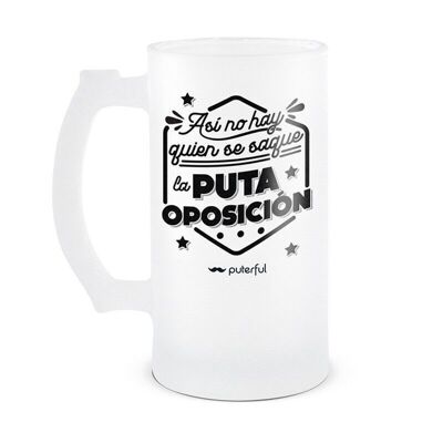 Jarra Cerveza 500ml - Oposición