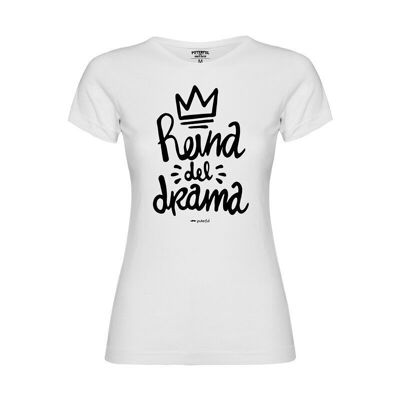 T-shirt minimale - regina del dramma