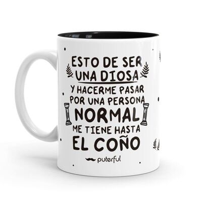 Taza Minimal - Diosa - Puterful