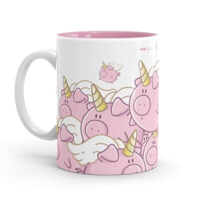 Mug pink - Pig