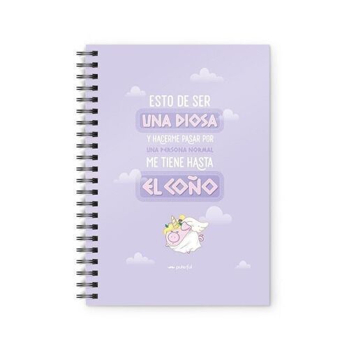 Cuaderno - Esto de ser una diosa