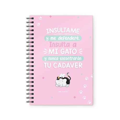 Cuaderno - Insulta a mi gato