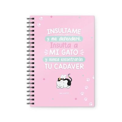 Notebook - Insult my cat