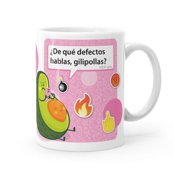 Set de mugs - Je t'aime - Avocat 5