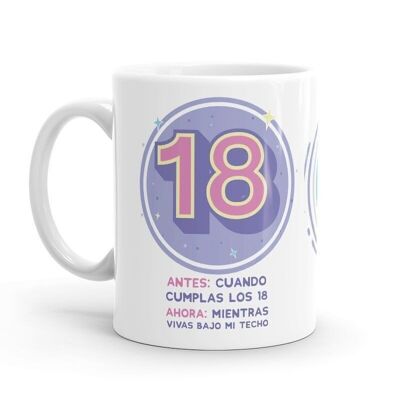 Mug - 18th Birthday - Puterful