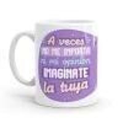 Mug - Sometimes I don't even care about my opinion...