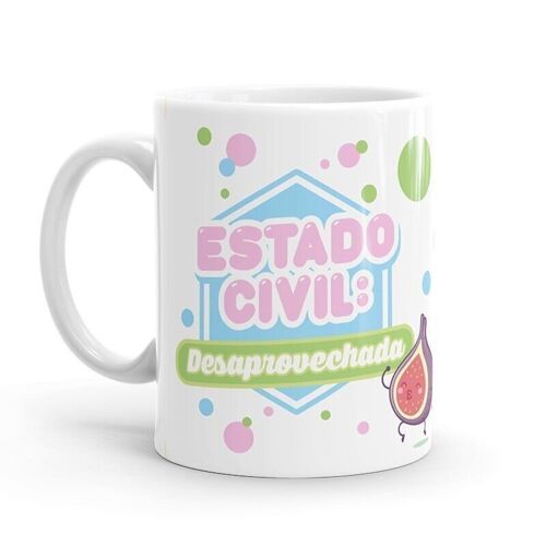 Taza - Estado civil: Desaprovechada