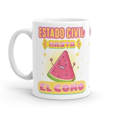 Taza - Estado civil: Hasta el coño