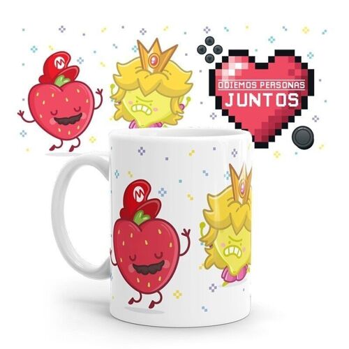 Taza - FR - Odiemos personas - Rojo