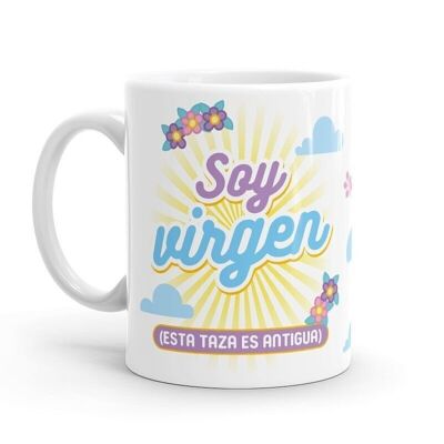 Taza - Soy Virgen (Esta taza es antigua)