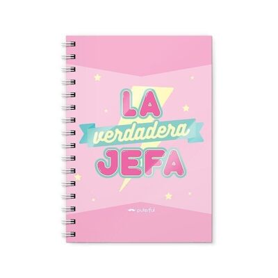 Cuaderno - La verdadera jefa