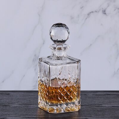 Dorchester Square Decanter Fully Cut (24%)