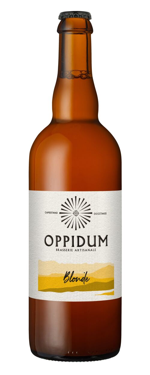 Bière blonde Oppidum 75 cl