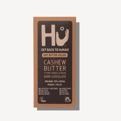 Hu Cashew Butter + Pure Vanilla Bean Dark Chocolate Bar
