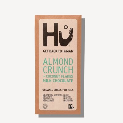 Hu Almond Crunch + Coconut Flakes Milk Chocolate Bar