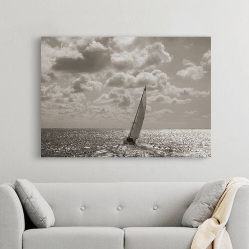 Quadro con fotografia barche a vela, stampa su tela: Pangea Images, Sailing