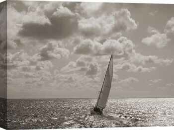 Peinture avec photographie de voilier, impression sur toile: Pangea Images, Sailing 2