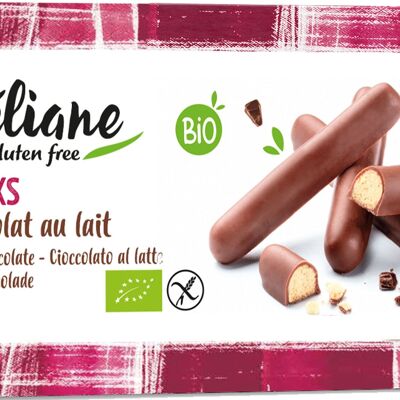 Céliane gluten free milk chocolate sticks
