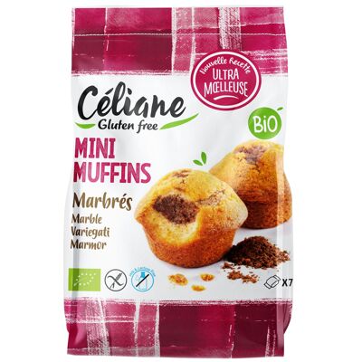 Mini Muffins Marmolados Sin Gluten Céliane