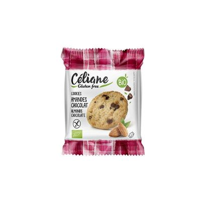 Gluten-free chocolate almond snack cookies Céliane