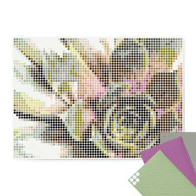 Set pixel art con punti colla - succu 50x70 cm