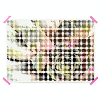 Set pixel art points de colle - succu 50x70 cm 4