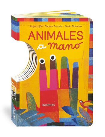 Livre pour enfants : Les animaux à la main 1