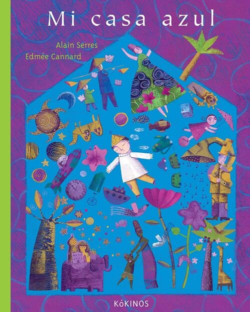 Libro infantil: Mi casa azul