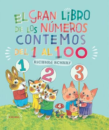 Livre pour enfants : Le grand livre des nombres 1